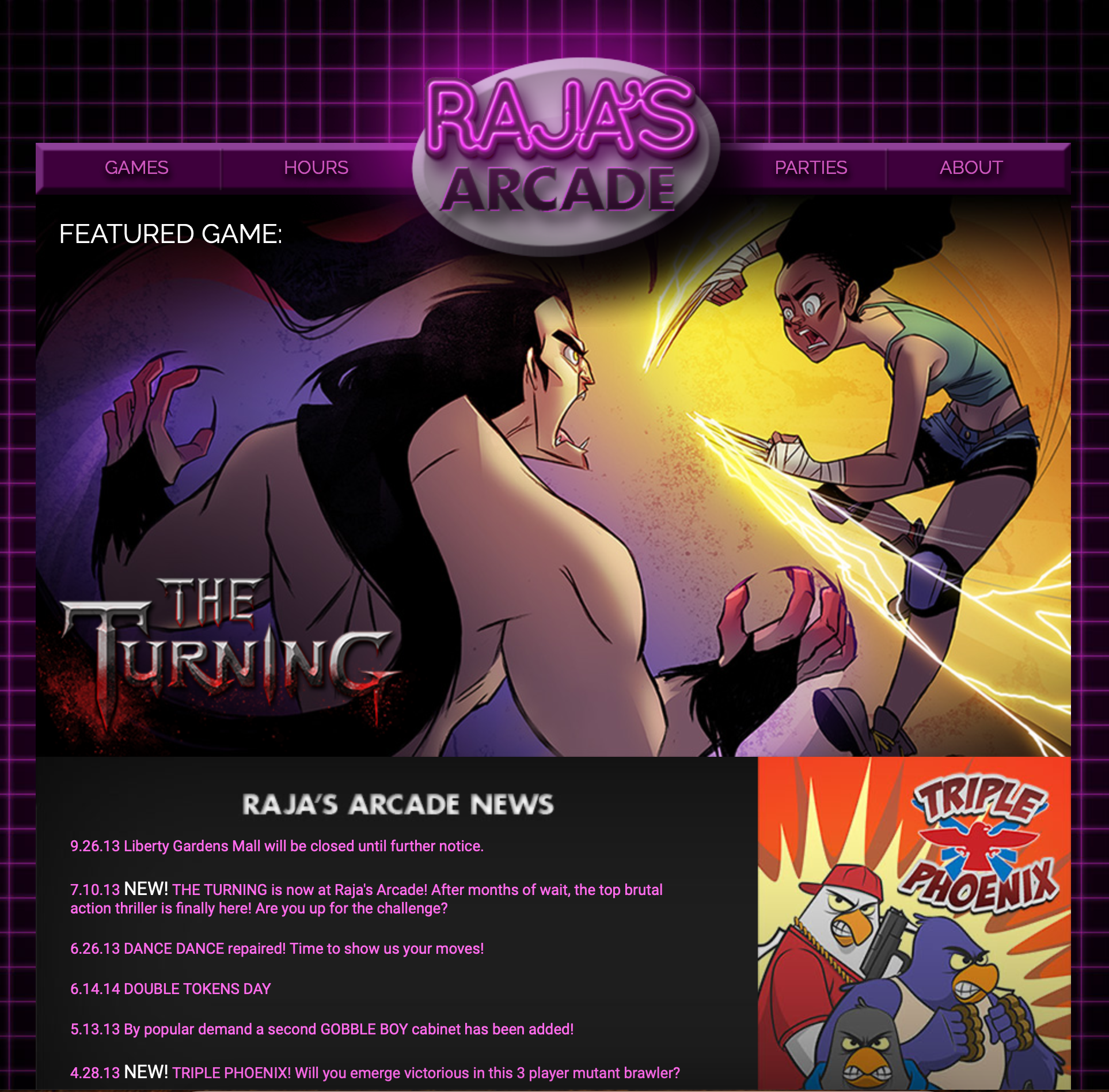 Raja's Arcade